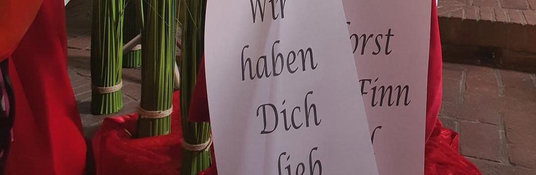 Trauerfeier Schleife 