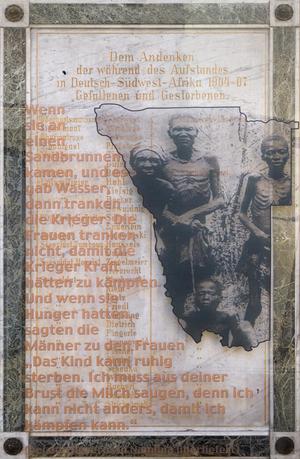 Tafel in Kirche