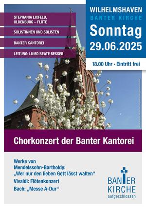 Plakat des Konzerts
